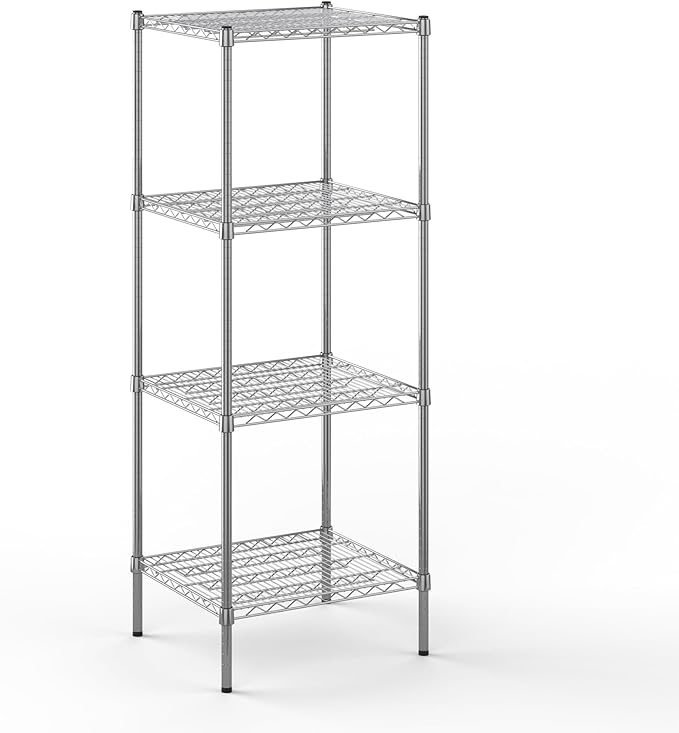 Regal Altair 21" Deep x 24" Wide x 64" Height Wire Shelving Kit | 4-Tier | NSF by Regal+Altair