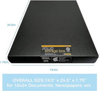 Lineco Folio Storage Box, Clamshell Design - Image 2