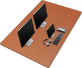 Mydours 55" x 28" PU Leather Desk Mat, Huge Gaming Mouse Pad XXXL, Dual-Sided