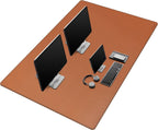 Mydours 55" x 28" PU Leather Desk Mat, Huge Gaming Mouse Pad XXXL, Dual-Sided