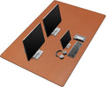 Mydours 55" x 28" PU Leather Desk Mat, Huge Gaming Mouse Pad XXXL, Dual-Sided by Mydours