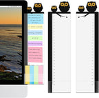 Zcxbeh Office Desk Accessories 2pcs Multifunction Computer Monitor Memo Board by Zcxbeh