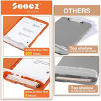 Sooez Clipboards with Storage, High Capacity Clip Boards 8.5x11 with Storage - Image 3