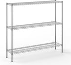 Regal Altair 14" Deep x 60" Wide x 54" Height Wire Shelving Kit | 3-Tier | NSF