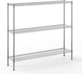 Regal Altair 14" Deep x 60" Wide x 54" Height Wire Shelving Kit | 3-Tier | NSF by Regal+Altair