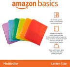 Amazon Basics Plastic 3 Hole Punch Folders - Image 2