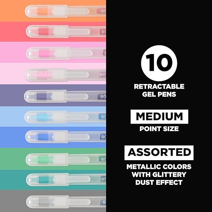 SAKURA Gelly Roll Retractable Gel Pens Colored - Image 2