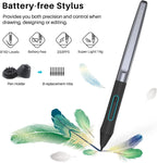 huion inspiroy h1060p graphics drawing tablet, 10 x, close-up detail