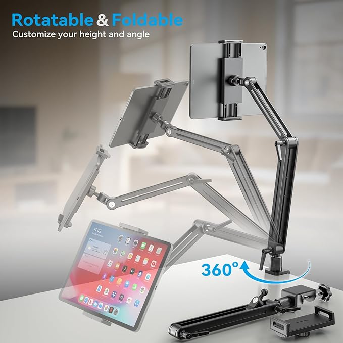 Jakeko Adjustable Tablet Mount for Desk - Image 6