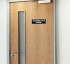 Maintenance Room Sign, Premium Durable Acrylic Material, Super Strong Adhesive - Image 5