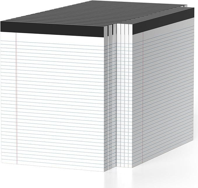 24 Pack Legal Pads 8.5 x 11 College Ruled Note Pads 8.5 x 11 Notepads 8.5 x 11 by Nichela