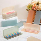 Fainne 24 Pcs Plastic Pencil Case Bulk Pencil Boxes Plastic Stationery Case - Image 4