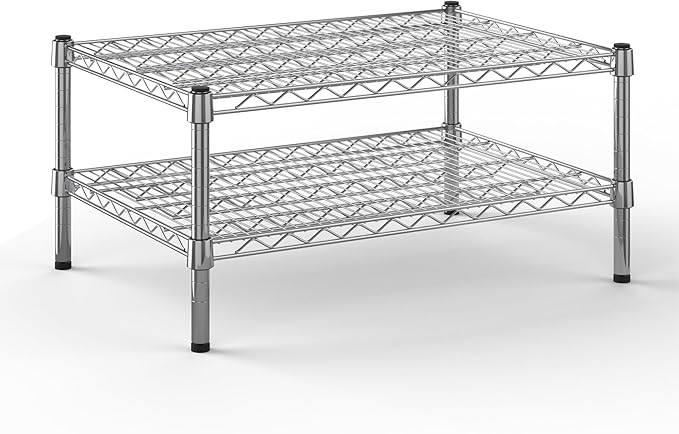 Regal Altair 21" Deep x 30" Wide x 14" Height Wire Shelving Kit | 2-Tier | NSF by Regal+Altair