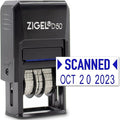 ZIGEL D50 Date Stamp with Scanned by ZIGEL