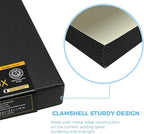 Lineco Archival Folio Storage Box. Metal Edge Archival Boxboard, Clamshell Lid. - Image 4