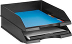 Amazon Basics Rectangular, Stackable Office Letter Organizer Desk Tray - Image 2