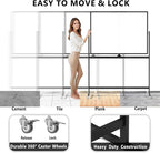 Neatsure Large Rolling Whiteboard on Wheels - Image 4