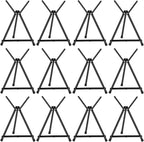 Xinnun 12 Pcs Aluminum 15'' to 21'' High Tabletop Easel Display Adjustable by Xinnun