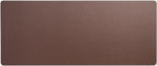 DACASSO Leatherette Keyboard/Mouse Desk Mat- Luxury Leatherette Desk Blotter by Dacasso