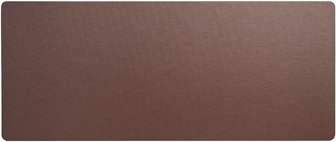 DACASSO Leatherette Keyboard/Mouse Desk Mat- Luxury Leatherette Desk Blotter by Dacasso