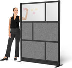 Stand Up Desk Store Expanse Modular Wall | 53'' x 70'' Wall | Expandable by SStandUpDeskStore