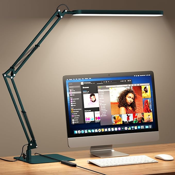SKYLEO LED Desk Lamp with Slim Base by SKYLEO