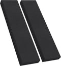 2 Pack 2" Thick Acoustic Panels, 47.24" X 11.81" Fiberglass Wall Panel