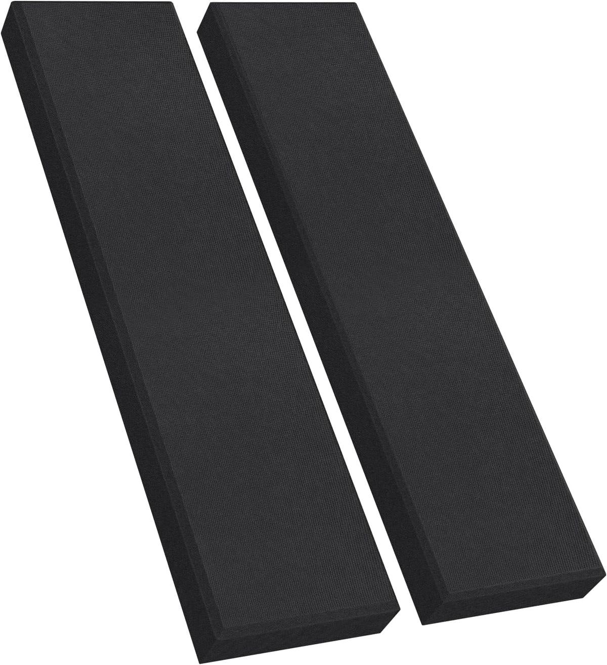 2 Pack 2" Thick Acoustic Panels, 47.24" X 11.81" Fiberglass Wall Panel