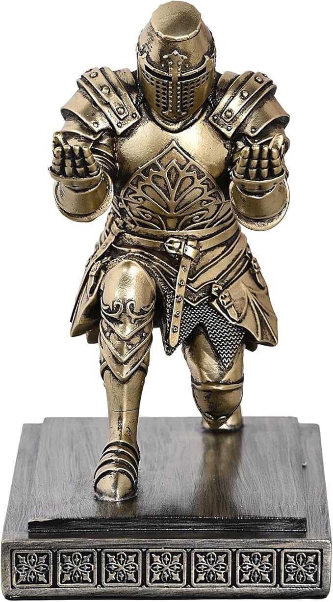 NCQIXIAO Templar Vanguard Soldier Pen Holder Pencil Stand Desk Organizers and - Image 4