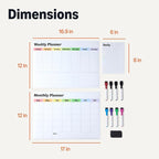 Amazon Basics Magnetic Dry Erase Calendar Whiteboard Set - Image 5