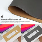 Leather Desk pad Protector, Large Desk mat - Image 3