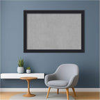 Amanti Art Black Framed Magnetic Board 28x40 Large Vision Board - Image 5