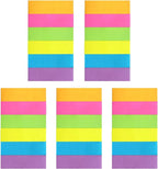 Eastern Wolf 30 Pads 0.5x1.8 Sticky Notes Flags Tabs Page Markers 6 Bright - Image 3