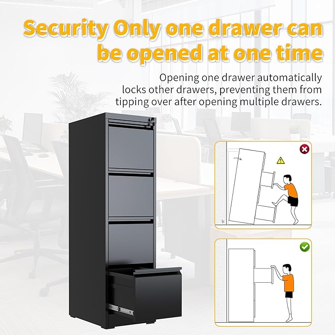 Reegangfa 4 Drawer File Cabinet - Image 7