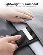 Padike Professional Business Card Holder PU Leather Business Card Case Name - Image 6