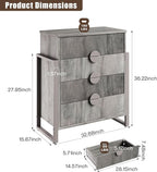 LGHM Fluted Dresser for Bedroom - Image 3
