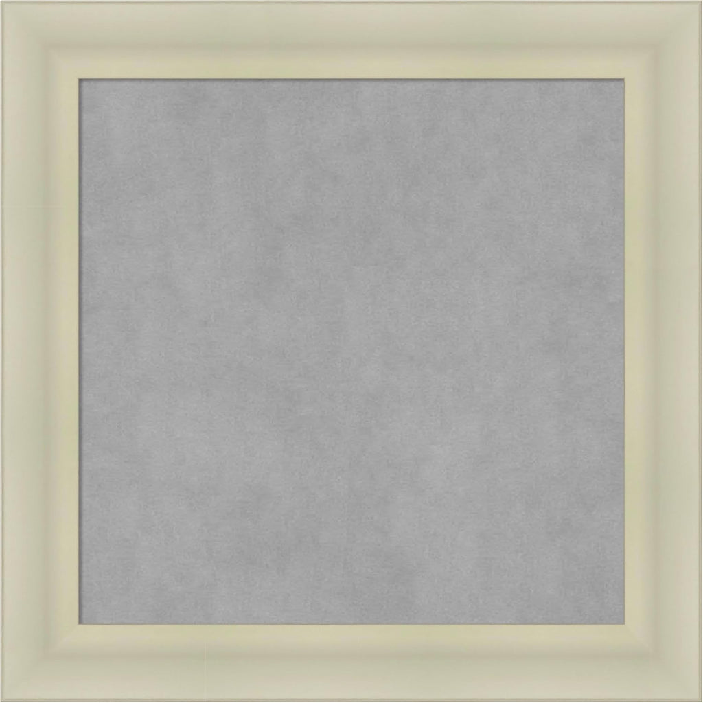 Amanti Art Silver Framed Magnetic Board 25x25 Medium Vision Board