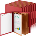 Skyygemm 24 Pcs Classification Folders Letter Size, 3 Divider Pressboard File by Skyygemm