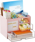 Marbrasse Desk Organizer with 3 Drawer, Desk Organizers and Accessories with 4 by Marbrasse