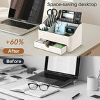 KINGFOM PU Leather Desk Organizer - Image 9