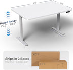 VIVO Electric 48 x 30 in Standing Desk, Memory Height Adjustment, 1B Series - Image 3