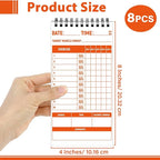 gisgfim 8 Pack Fitness & Workout Notebook Bulk Workout Log Fitness Journal - Image 2
