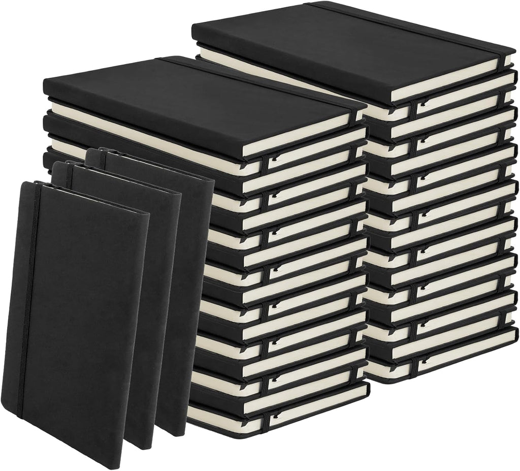 PEDOBALI 35 Pcs Lined Journal Notebooks