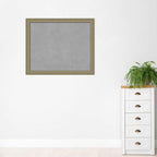 Amanti Art Silver Framed Magnetic Board 37x45 X-Large Vision Board - Image 5