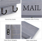 DLQuarts Mail Organizer with Key Holder - Image 4