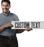 Custom Sign, Custom Street Sign, 11 Font Colors, 13 Font Styles, 4 Hole Options - Image 2
