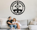 Personalized Cross Family Name Sign, Personalized Wedding Gifts, Wall Cross - Image 4