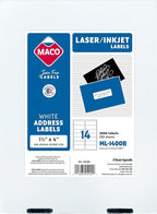 MACO Printable Labels for Mailing by Maco