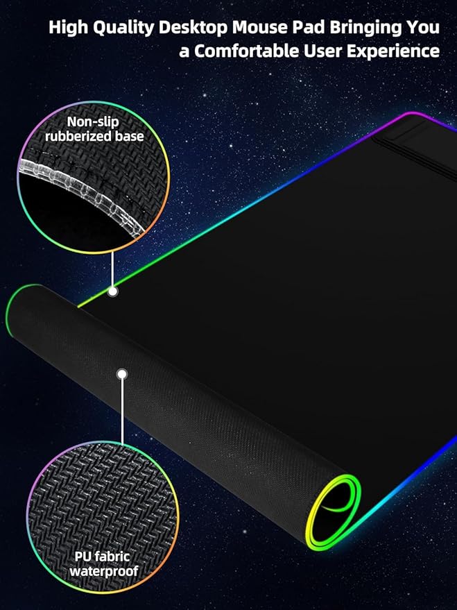 XXL Mouse Pad with Phone Holder - Image 6