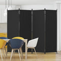 Kecreque Room Divider 4 Panel Partition Room Dividers & Folding Privacy Screens by Kecreque